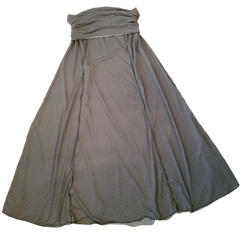 Max Studio Black and White Maxi Skirt
